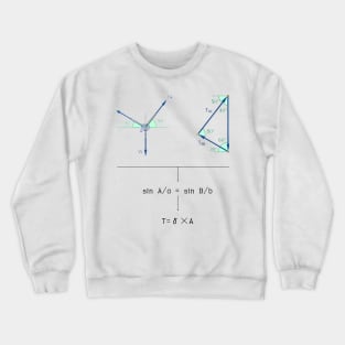 Two wires Crewneck Sweatshirt